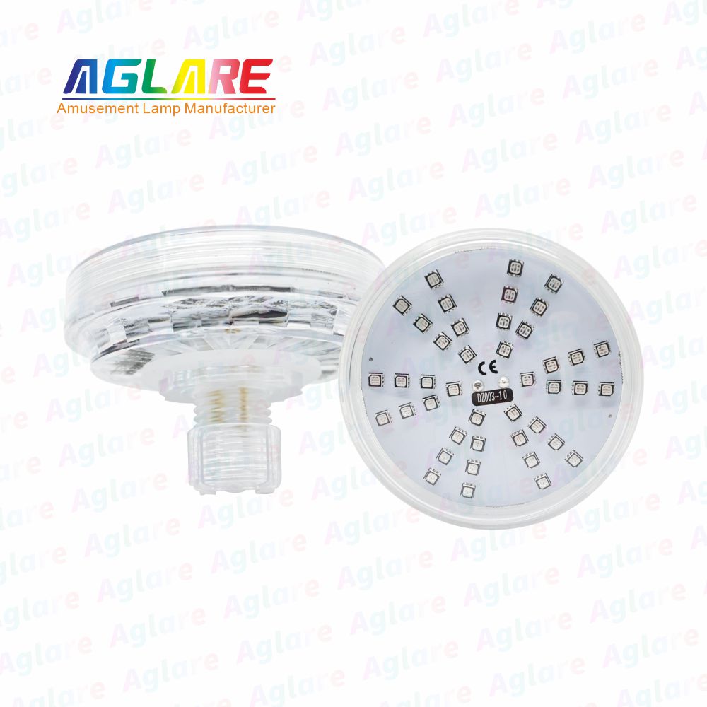80mm RGB自动LED灯1-16旋转成效的游乐设施- AC24V， 48led